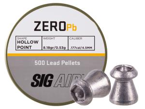 SIG Sauer Hollow Point Zero Pellets .177 Cal 500 Count - AIR-AMMO-ZPB-177-500