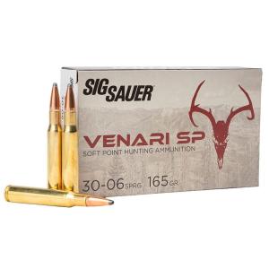 30-06 Springfield, 165GR, VENARI Soft Point Hunting