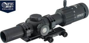 Sig Sauer OPMOD Inc Tango 1-6x24mm MSR Scope, 30mm Tube, Second Focal Plane, BDC 6 Reticle w/1.535 Mount, Gray, SOTM61300 798681686421