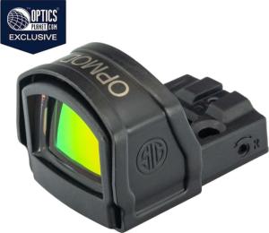 SIG SAUER OPMOD Romeozero Elite Reflex Red Dot Sight, Circle Dot, Black, SOR01005 SOR01005