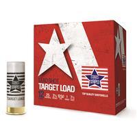 Stars & Stripes Target Loads 12 Gauge Ammo 2-3/4" Shotshells 1 Oz 25 Rounds