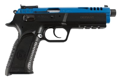 European American Armory Tanfoglio Force 4.9" Blue & Black 22 LR 8051770134435