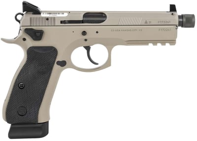 CZ 75 SP-01 Tactical Suppressor Ready 9mm 806703892535