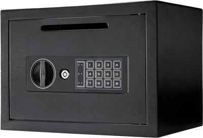 Barska AX11934 Compact 0.57 Cubic Ft Digital Multi-User Keypad Security Business Depository Drop Safe