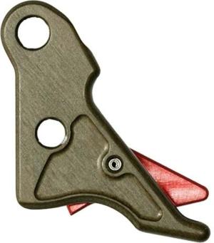 Overwatch Precision TAC CZ P10 Trigger Kit, FDE / Red