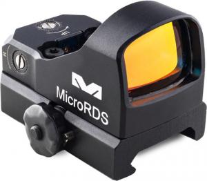Meprolight Micro Red Dot Sight, Picatiny Adapter, Black, ML88070012 810013520712