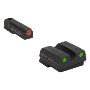 Meprolight CZ P10 Evergreen Orange Ring/Green Pistol Sight Set