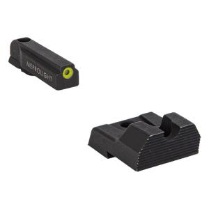 Meprolight CZ P10 Evergreen Yellow Ring/Blank Pistol Sight Set