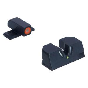 Meprolight Sig Sauer P226 Hyper-Bright V-Sight, Orange / Green