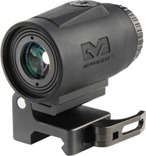 Meprolight MMX4 4x24mm Micro Magnifier w/ Quick Flip, QD Picatinny 8016000200 8016000200
