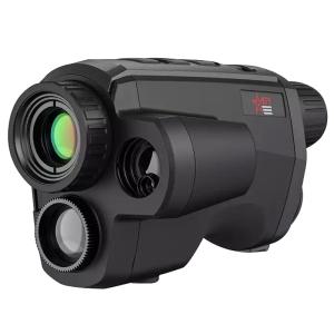 AGM Fuzion Thermal Monocular 2.5x Adjustable Objective Focus 384x288 Resolution With Laser Rangefinder Matte 810027779540