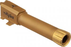 TRYBE Defense Smith & Wesson M&P Shield Match Grade Threaded Barrel, Gold