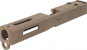 TRYBE Defense Glock 17 Gen 1-3 Slide DeltaPoint Pro Cut, FDE