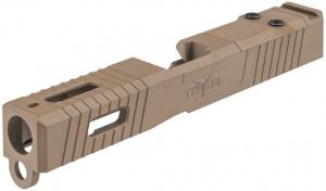 TRYBE Defense Glock 19 Gen 3 Pistol Slide DeltaPoint Pro Cut FDE