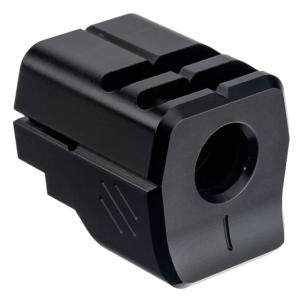 TRYBE Defense Universal 9mm Compensator, Full Size, Black