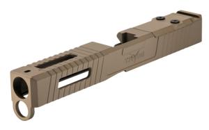 TRYBE Defense Glock 17 Gen 4 Slide DeltaPoint Pro Cut Version 1, FDE