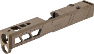 TRYBE Defense Glock 17 Gen 5 Venom Cut Slide Version 2, FDE