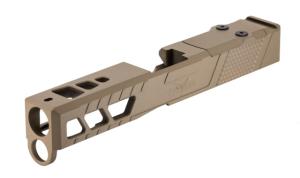 TRYBE Defense Glock 19 Gen 4 Slide, DeltaPoint Pro Cut, Version 2, FDE