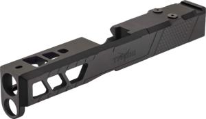 TRYBE Defense Glock 19 Gen 5 Slide, Viper Cut, Version 2, Black