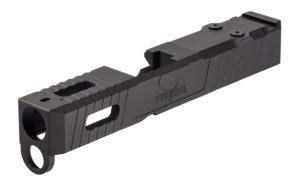 TRYBE Defense Glock 26 Gen 3-4 Slide, Viper Cut, Black Cerakote