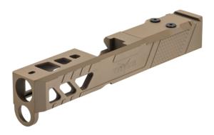 TRYBE Defense Glock 26 Gen 3-4 Slide, Venom Cut, FDE