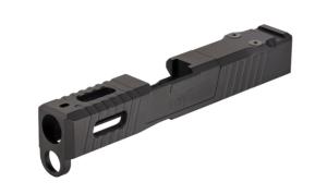 TRYBE Defense Glock 43/43X Pistol Slide RMSc Cut SLDG43XRMSCBN