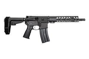 BATTLE ARMS WORKHORSE HGA 5.56 NATO 10.5IN BBL HARD ANODIZED BLACK OPTICS READY ADJ SBA3 BRACE