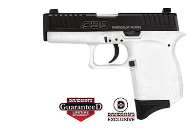 Diamondback Firearms DB9 White Davidsons Exclusive