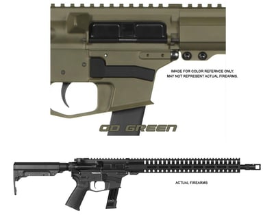 CMMG Resolute 300 MK17 9mm Luger 16.10" 21+1 OD Green Cerakote Receiver