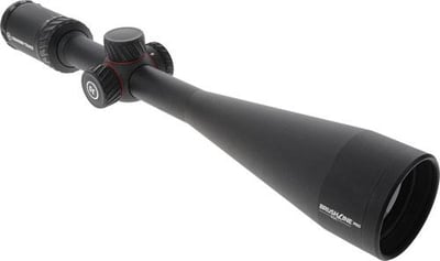 Crimson Trace Brushline Pro Rifle Scope 1" Tube 6-24x 50mm Zero Reset Capped Turrets BDC Pro Reticle Matte