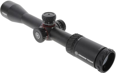 Crimson Trace Hardline Rifle Scope 30mm Tube 3-12x 42mm Side Focus Zero Reset Exposed Turrets MR1-Mil Reticle Matte