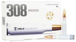True Velocity .308 Winchester Ammo 175 Grain Sierra MatchKing JHP 20 Rounds