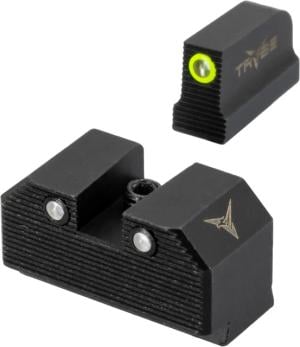 TRYBE Defense High Glow 3-Dot Tritium Glock Night Sights