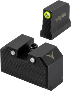 TRYBE Defense Glock High Glow 3-Dot Tritium Night Sights 3DTSHI