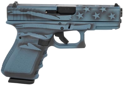 Glock 19 Gen 3 Blue Flag Titanium 9mm 810100230371