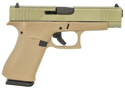 48 Agoge Green Slide, Coyote Tan Grip