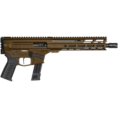 CMMG Dissent MK17 9mm Midnight Bronze Pistol 92A80C4-MB