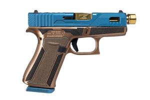 Glock 43X MOS "Blue Hush" 9mm 300237030120