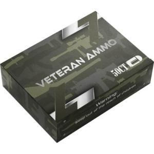 Veteran Ammo 9 mm Luger Ammunition 9mm 124 Grain Hollow Point Brass Centerfire Pistol Ammo 50 Round