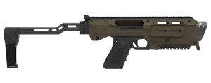 Meta Tactical MX1 Glock Conversion Kit, OD Green