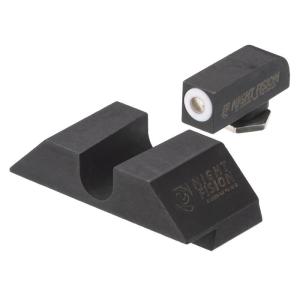 Night Fision Glock Night Sight Set, White / Blank