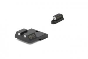 Night Fision CZ P-09 / P-07 Perfect Dot Front Night Sights, White / White