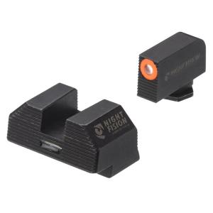 Night Fision Glock 17,17L,19,22-28,31-35,37-39 Costa Ludus Night Sight Set Green/Orange