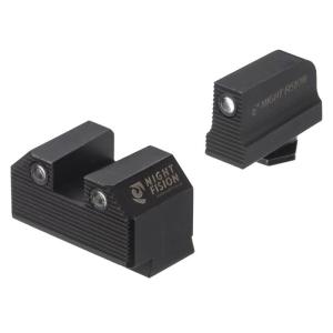 Night Fision Glock 42 / 43 / 43X MOS Stealth Night Sight Set Black / Black