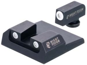 Night Fision Taurus G2C / G2 / G3 / TX22 Night Sight Set, White / White