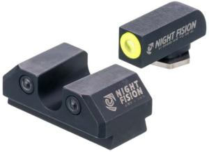 Night Fision Taurus G3c / GX4 Night Sight Set, Yellow / U Notch