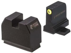 Night Fision Sig Sauer P320 Night Sight Set, Yellow / Blank