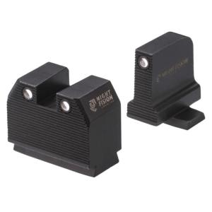 Night Fision Sig Sauer P320 Night Sight Set, Black Front