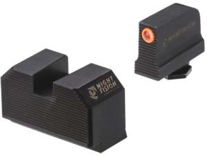 Night Fision Glock 17/19/34 w/ RMR/507c/SRO/ACRO Optics Ready Stealth Lower 1/3rd Night Sight Set