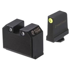 Night Fision Glock 17/19/34 w/ DPP/509t/Romeo P Optics Ready Stealth Night Sight Set 810116038046